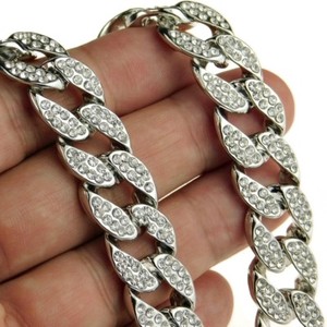 mens choker necklace silver