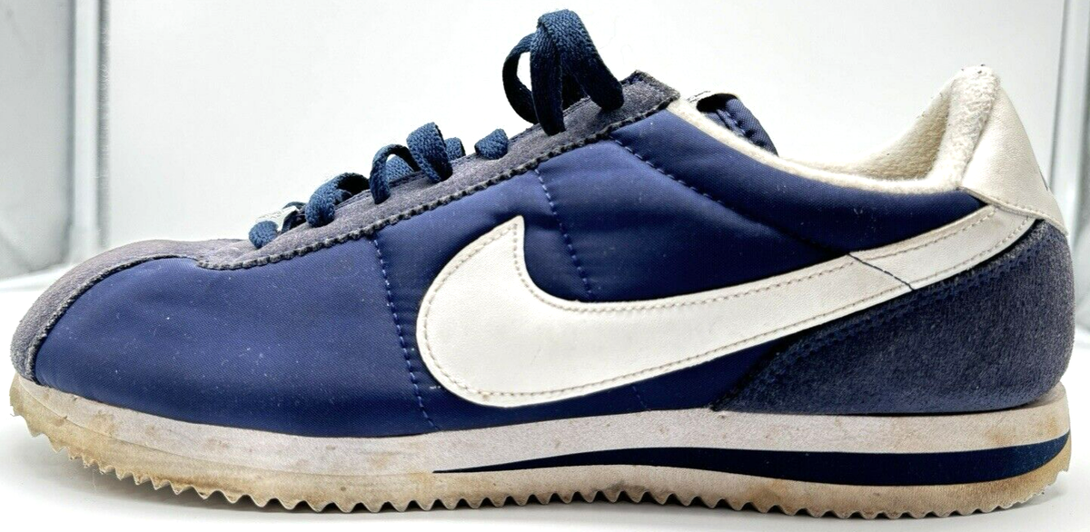 nike cortez navy blue suede