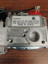 Dexen 6003 Series Electronic Ignition Valve, 3V, Natural Gas