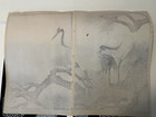 KEINEN "OLD PINE TREE AND CRANES" ORIGINAL WOODBLOCK PRINT — photo 5