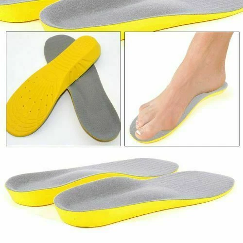 Orthotic Shoe Insoles for Arch Support Plantar Fasciitis Flat Feet Heel Pain UK - Picture 18 of 18