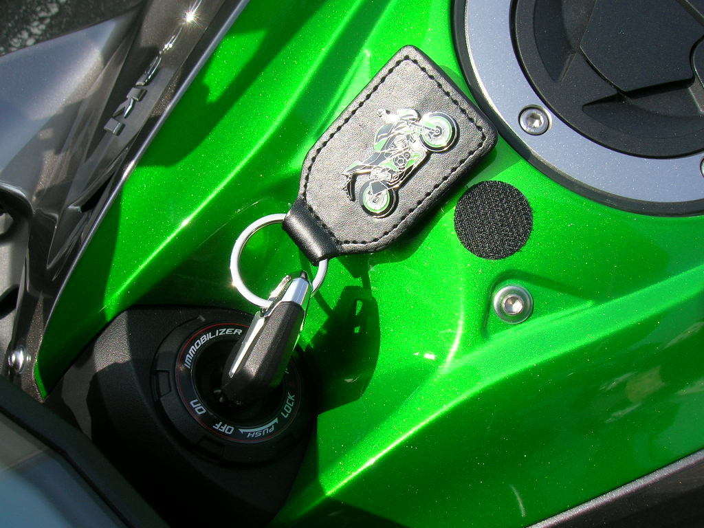 Schlüsselanhänger Aus PU-Leder Für Kawasaki ER-6N ER6N ER6F