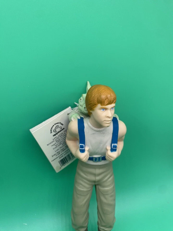Figura clásica de Luke Skywalker y Yoda Applause Star Wars 1995 Foto 2 de 4
