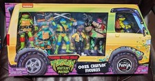 NEW TMNT Ninja Turtles Mutant Mayhem Ooze Cruisin Figures 6 pack Sealed