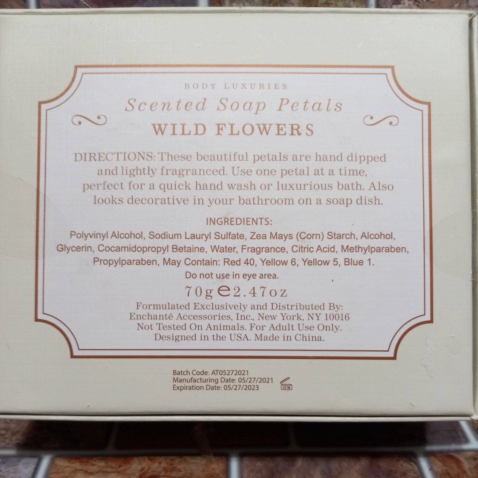 Body Luxuries Scented Soap Petals Wild Flowers 2.47oz(70g) eBay