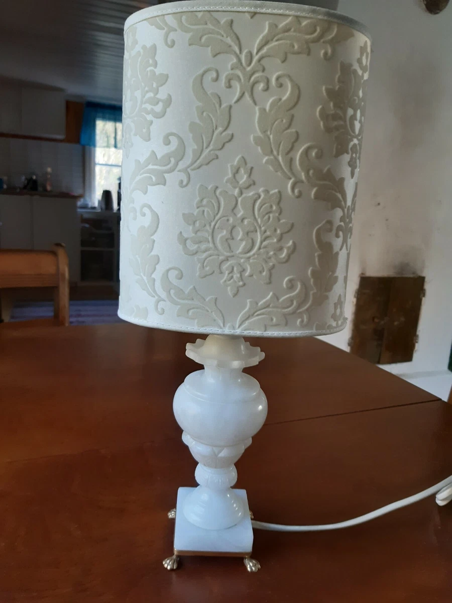 Mid century Italian alabaster lamp eBay