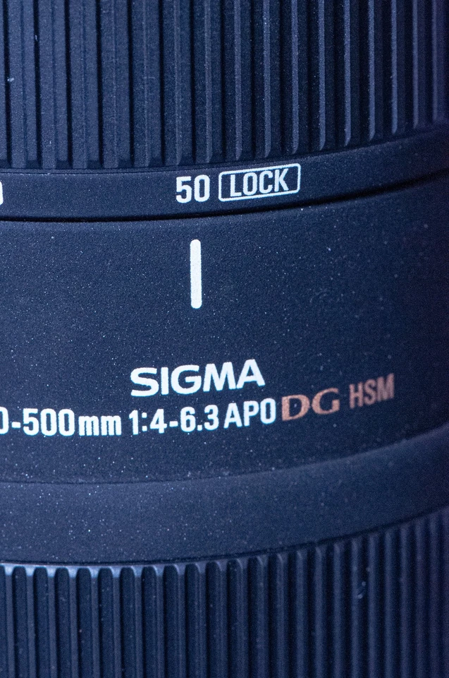 Sigma 50-500mm f/4.5-6.3 APO DG OS HSM SLD Ultra Telephoto Zoom Lens for Nikon D - Image 3 of 4