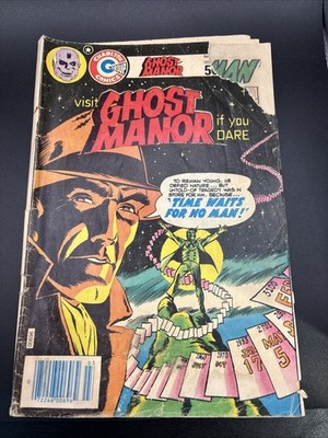 GHOST MANOR 55 Steve Ditko V 1 Charlton Horror Vintage 1984 Silver Age