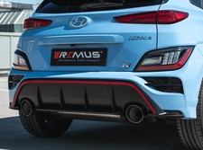 Remus Duplex Sportauspuff-Komplettanlage ab OPF für Hyundai Kona N je 127mm