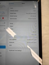 Apple iPad 8th Gen 2020 Wi-Fi 32GB Space Gray Very Good 