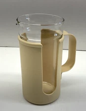 Vintage 2 Pc. PYREX WARE Tablesetters Corning NY USA Creamer w/ Handle