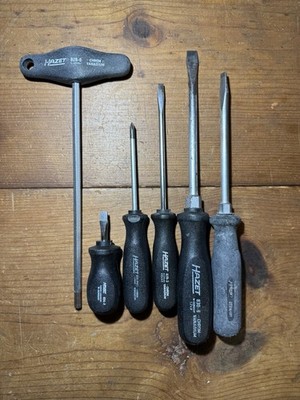 1x Hazet Schraubendreher W.germany 830 829 834 835 828 Werkzeug Schraubenzieher