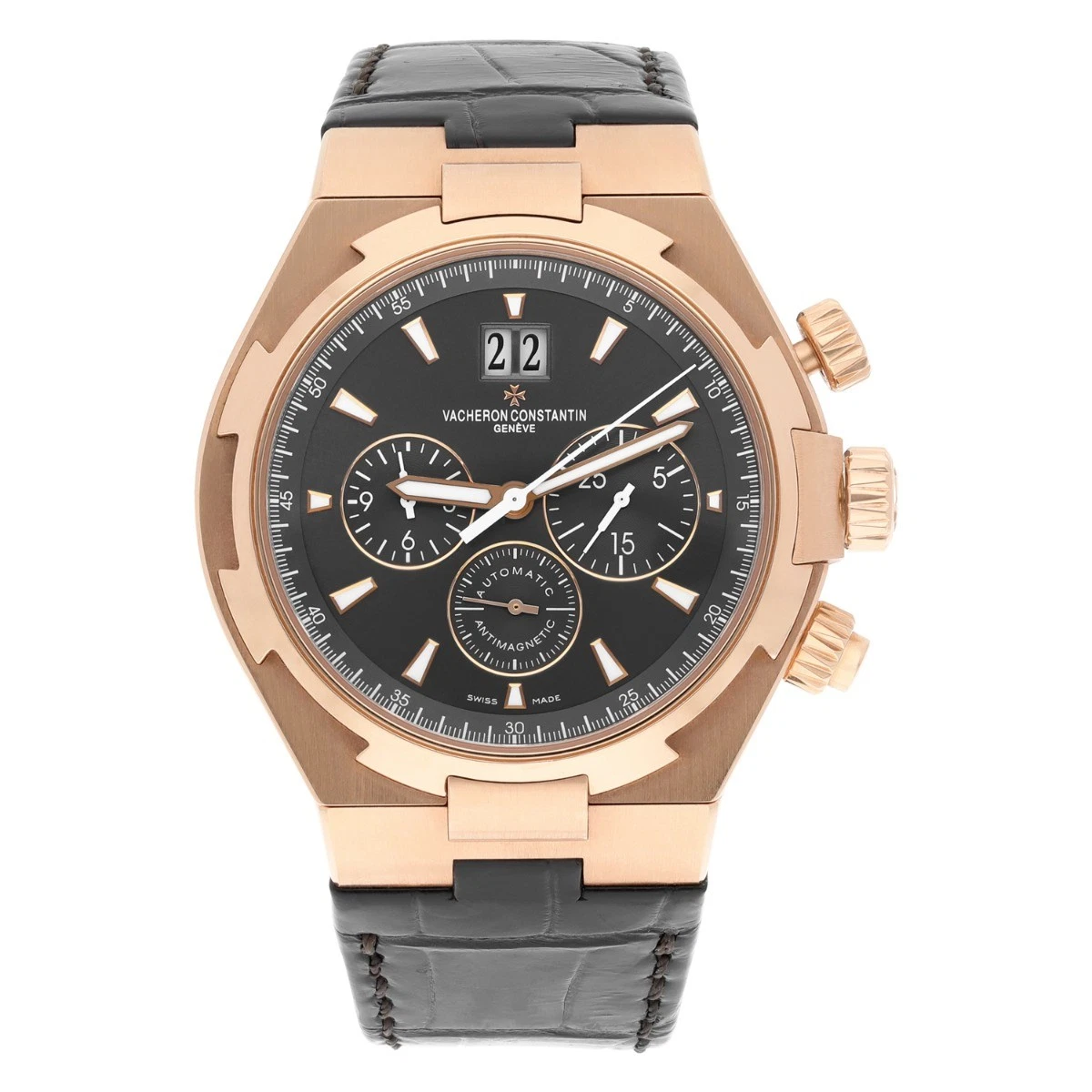 Vacheron Constantin — Vacheron Constantin Overseas 49150/000R-9338 Automatic Rose Gold Mens Watch Date