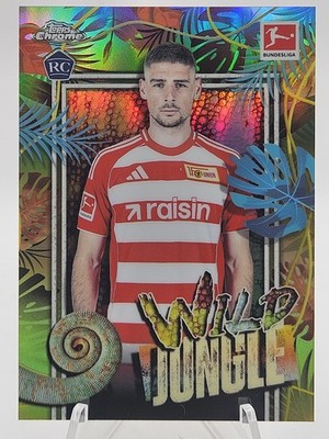 2025 Topps Chrome Bundesliga #WJ-8 Andrej Ilic Wild Jungle