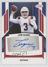 2024 SAGE HIT Low Series Auto Red Layne Hatcher #A-LH Auto 0q1p