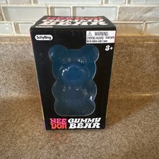 Schylling Needoh Gummy Bear BLUE Authentic RARE Brand New Sealed