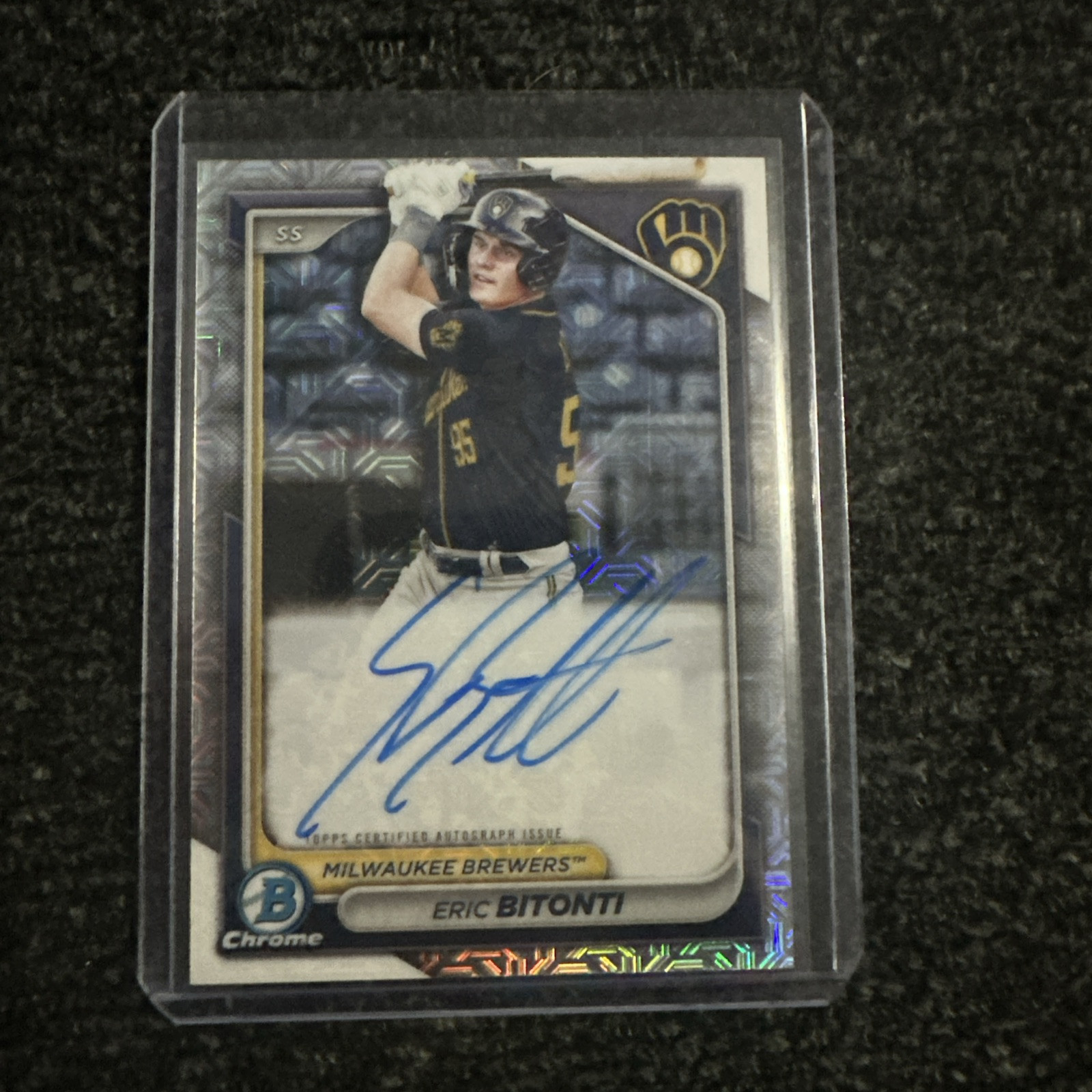 2024 Topps Bowman Chrome Eric Bitonti ROOKIE MOJO AUTO #BMA-EBI🔥