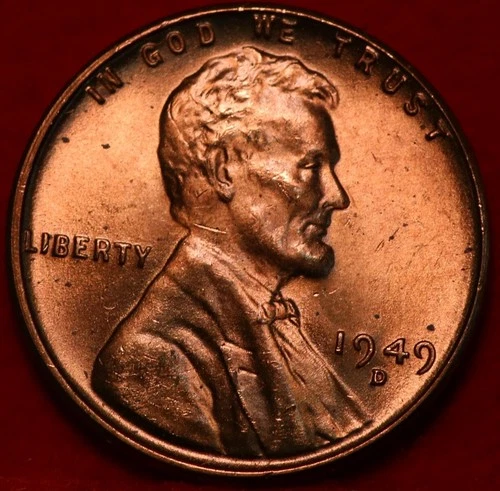 1949-D Lincoln Wheat Cent — photo from another recent sale