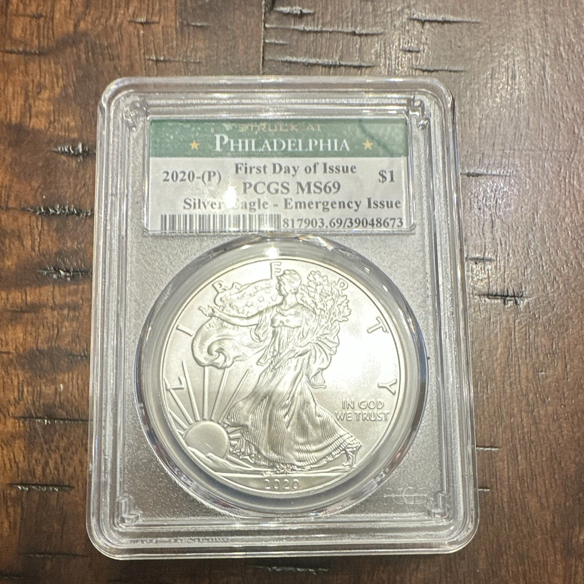 25+ American Eagle MS 69 Graded 2020 Silver Bullion Coins for sale