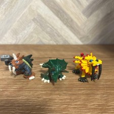 Degital Monster Digimon Mini Figure Toy Goods Triceramon SaberLeomon Zudomon
