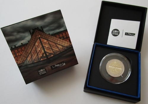 Frankreich 2 Euro 2025 Musée du Louvre Reverse Proof - Bild 1 von 2