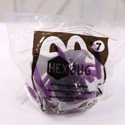 McDonald's Hexbug Spider Purple #7 Happy Meal Toy 2014