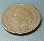 1903===Indian Head Penny--Circulated