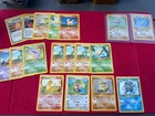 Pokemon Base Set bundle x18 Vintage Rare Machamp 1st Edition Hitmonchan Holo’s