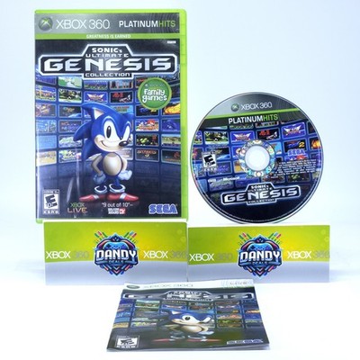 Sonic's Ultimate Genesis Collection CIB W/ Manual - Xbox 360