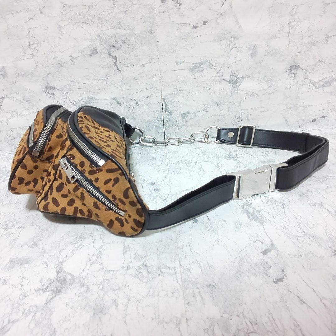 Alexander Wang Half Leopard Print Mini Fanny Body… - image 3