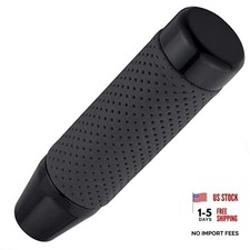 5' Aluminum Alloy Car Shifter Knob, Heavy Weighted Gear Lever Stick black-1