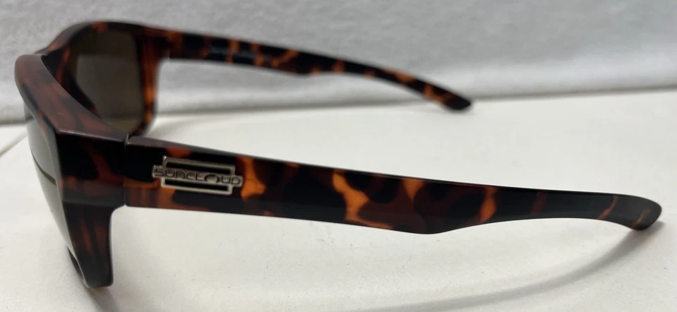 Gafas de sol Suncloud Mayor polarizadas LX marrón plástico tortuga 55 15 130 Foto 2 de 4