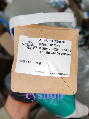 New NEUGART PLE040-020-SSSA3AB-E9/24/40/60/B5/M4 motor Fast Ship via DHL*y