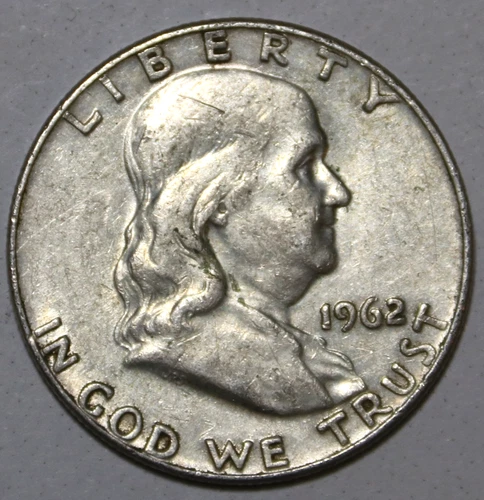 1962-D Franklin Half Dollar - Extra Fine - #0920EB
