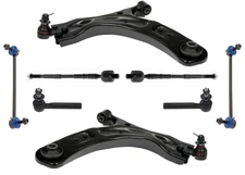 Front Lower Control Arms Ball Joint Tie Rods & Links For Subaru Impreza 2017-23