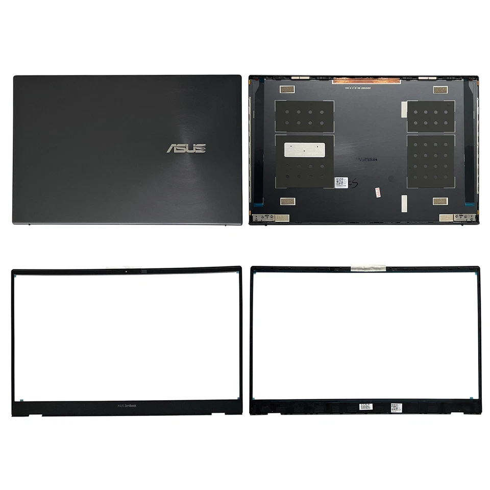 New LCD Back Cover Front Bezel Hinges For Asus Zenbook 14 Q408UG UX425U UX425E - Image 2 of 4