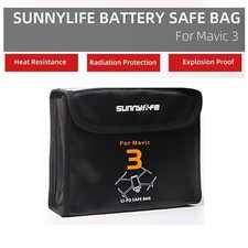 Explosion Proof Storage Bag Fireproof Battery LiPo Safe Bag for DJI Mavic 3 Dron