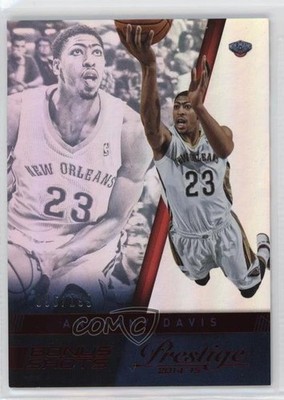 2014-15 Panini Prestige Bonus Shots Red Premium 96/199 Anthony Davis #114 0f21
