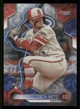2023 Bowman's Best Refractors #8 Zach Neto