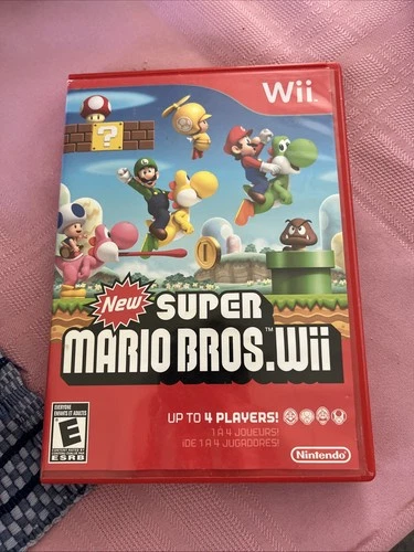 New Super Mario Bros. Wii Game Complete! Nintendo Wii