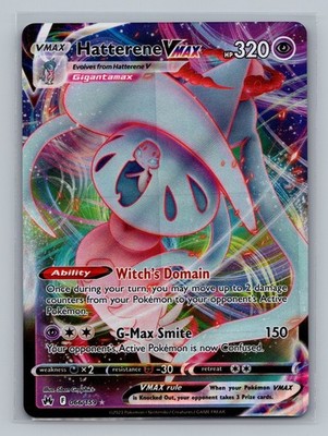 Hatterene VMAX Holo Ultra Rare Crown Zenith 066/159 NM