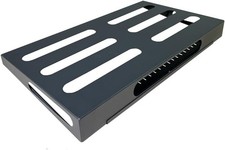 22" X 12.5" Large Guitar Pedal Board with Power Supply Cradle, Carry Bag Include