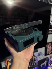 Record Player Bluetooth Am Fm Clock Radio