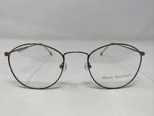Marco de gafas Mario Martinelli 498 antiguo dorado/demi ámbar 50-20-140 AW91