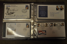 Stamp album of First Day Covers and Presnetation Packs from 1967 to 1987