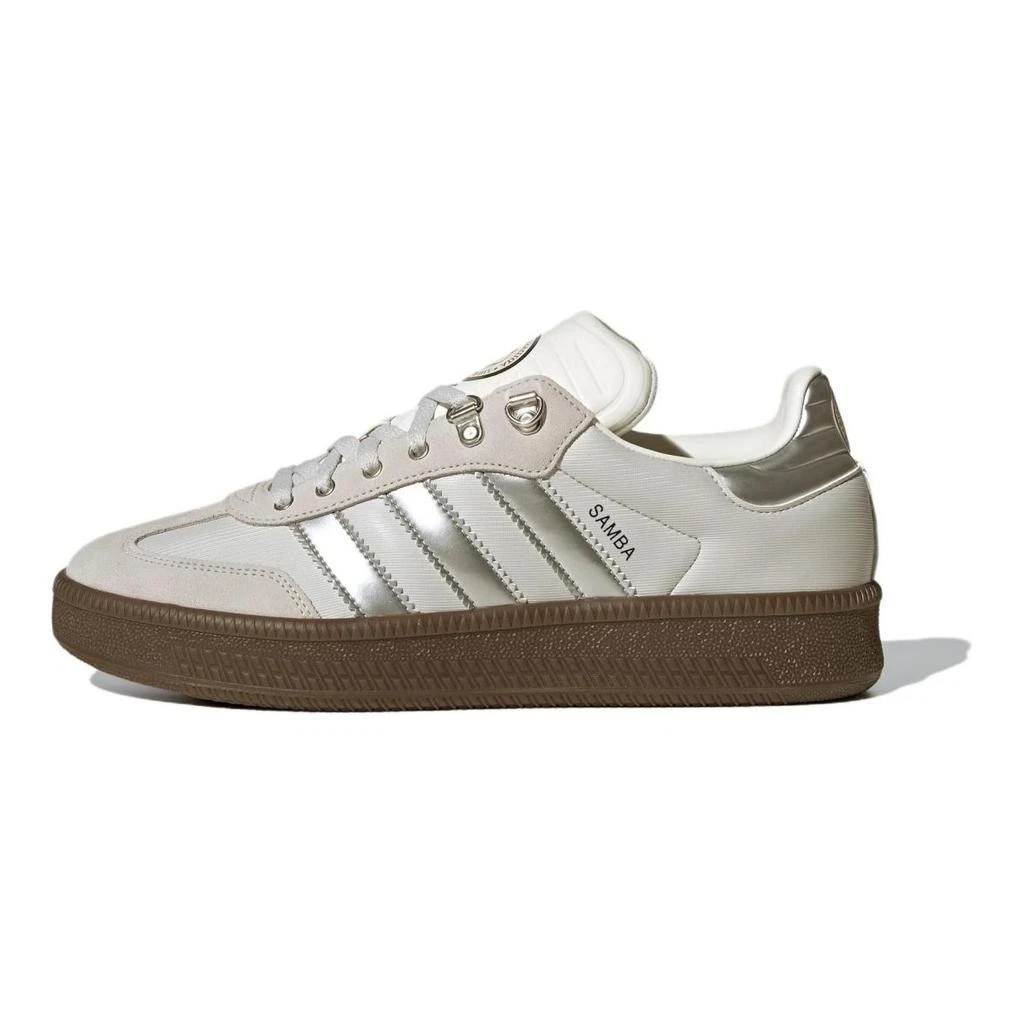 Adidas Originals Men's Samba XLG Trainer Off White/Silver Metallic
