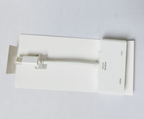 2 in 1 Mini Display Port MiniDP to VGA & HDMI Adapter for Apple Mac Macbook - Picture 3 of 4