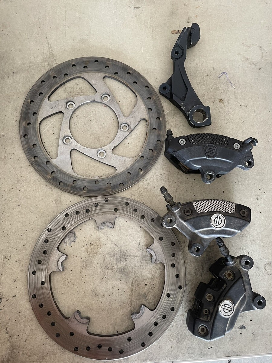 g*4様 HD純正BREMBOブレーキキャリパーツーリングモデル2008-202 Brembo │ GT-BM SYSTEMS 4-Piston リアアップグレードKIT