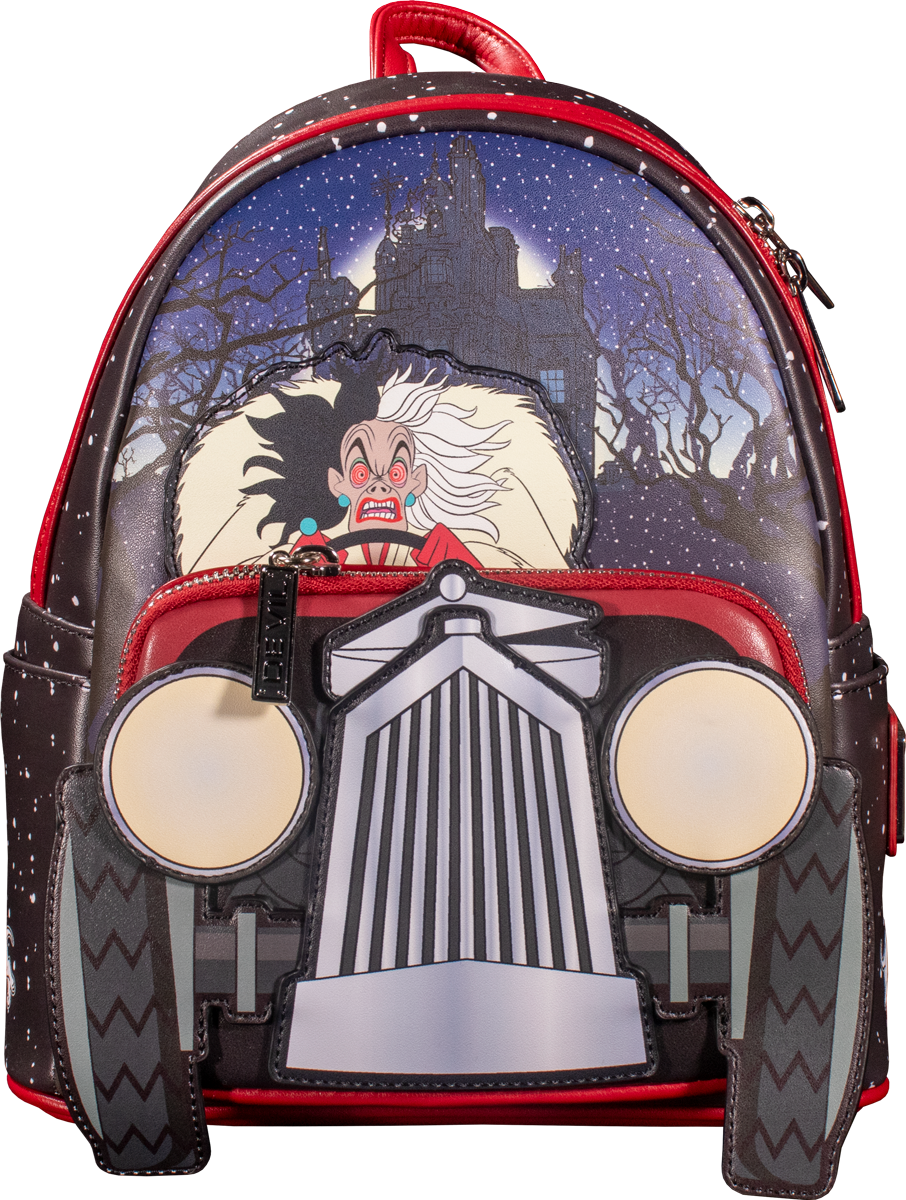 Loungefly Disney 101 Dalmatians Cruella Car Mini Backpack