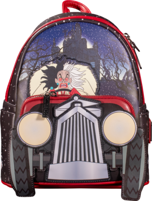 Loungefly Disney 101 Dalmatians Cruella Car Mini Backpack - New